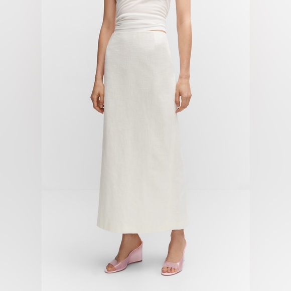 NWT- Mango Slit Long Skirt - Picture 2 of 10